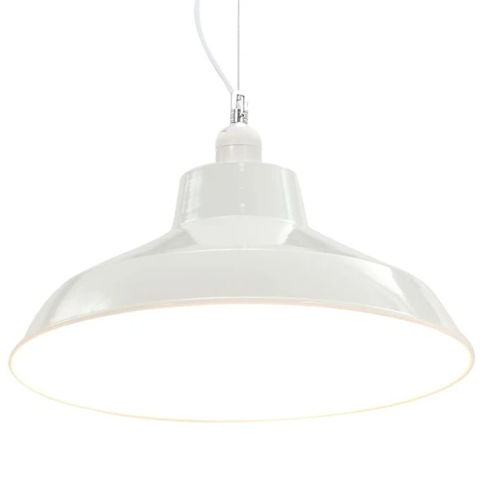 Lampes Suspendues 2 Pcs Blanc Rond E27 9 Lampes Suspendues 2 Pcs Blanc Rond E27 – Image 7