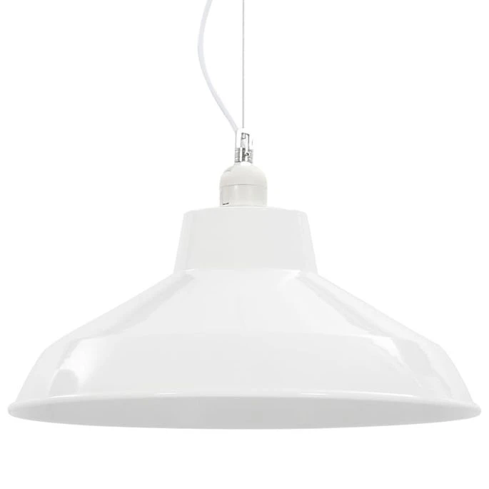 Lampes Suspendues 2 Pcs Blanc Rond E27 10 Lampes Suspendues 2 Pcs Blanc Rond E27 – Image 8