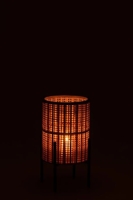 Lanterne à Pied En Raphia Naturel Ranama D 27.5 Cm 6 Lanterne à Pied En Raphia Naturel Ranama D 27.5 Cm – Image 4