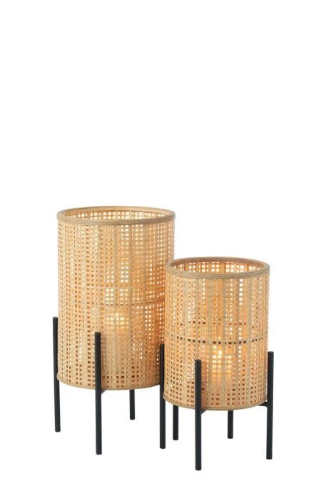 Lanterne à Pied En Raphia Naturel Ranama D 27.5 Cm 9 Lanterne à Pied En Raphia Naturel Ranama D 27.5 Cm – Image 7