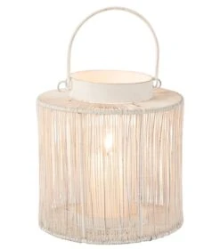 Lanterne Métal Mate Blanc Marcos H 19 Cm -Philips Boutique lanterne metal mate blanc marcos h 19 cm 5400924220907 1324759