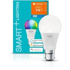 LEDVANCE Ampoule Smart+ Bluetooth STANDARD DEPOLIE 60W B22 /COULEUR CHANGEANTE -Philips Boutique ledvance ampoule smart bluetooth standard depolie 60w b22 couleur changeante 4058075208476 753694