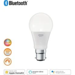 LEDVANCE Ampoule Smart+ Bluetooth STANDARD DEPOLIE 60W B22 /COULEUR CHANGEANTE -Philips Boutique ledvance ampoule smart bluetooth standard depolie 60w b22 couleur changeante 4058075208476 753696