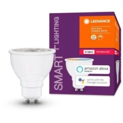 LEDVANCE Ampoule SMART+ ZigBee SPOT 50W GU10 /VARIATION DE BLANCS -Philips Boutique ledvance ampoule smart zigbee spot 50w gu10 variation de blancs 4058075208438 753654