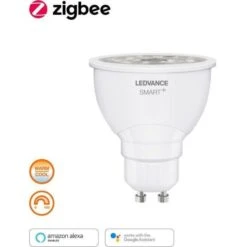 LEDVANCE Ampoule SMART+ ZigBee SPOT 50W GU10 /VARIATION DE BLANCS -Philips Boutique ledvance ampoule smart zigbee spot 50w gu10 variation de blancs 4058075208438 753655