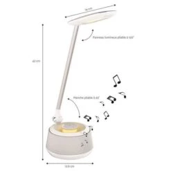 LEXIBOOK Decotech Lampe De Bureau LED Avec Enceinte Bluetooth -Philips Boutique lexibook decotech lampe de bureau led avec enceinte bluetooth 3380743055633 515998