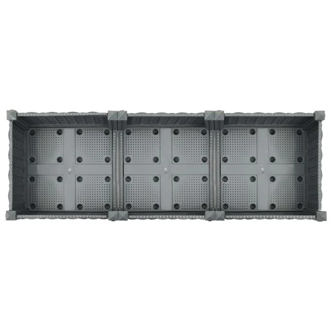 Lit Surélevé 120x40x23 Cm Polypropylène 8 Lit Surélevé 120x40x23 Cm Polypropylène – Image 6