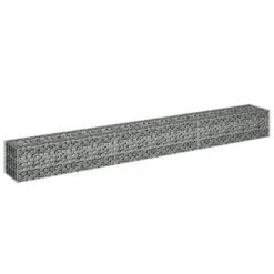 Lit Surélevé à Gabion Acier Galvanisé 270x30x30 Cm -Philips Boutique lit sureleve a gabion acier galvanise 270x30x30 cm 3666722506304 615756