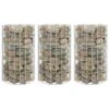 Lit Surélevé à Gabion Circulaire 3 Pcs Acier Galvanisé Ø30x50cm -Philips Boutique lit sureleve a gabion circulaire 3 pcs acier galvanise 30x50cm 3666722873758 1474632