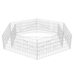 Lit Surélevé à Gabion Hexagonale 200x173x40 Cm 9 Lit Surélevé à Gabion Hexagonale 200x173x40 Cm -Philips Boutique lit sureleve a gabion hexagonale 200x173x40 cm 3666722506502 615592