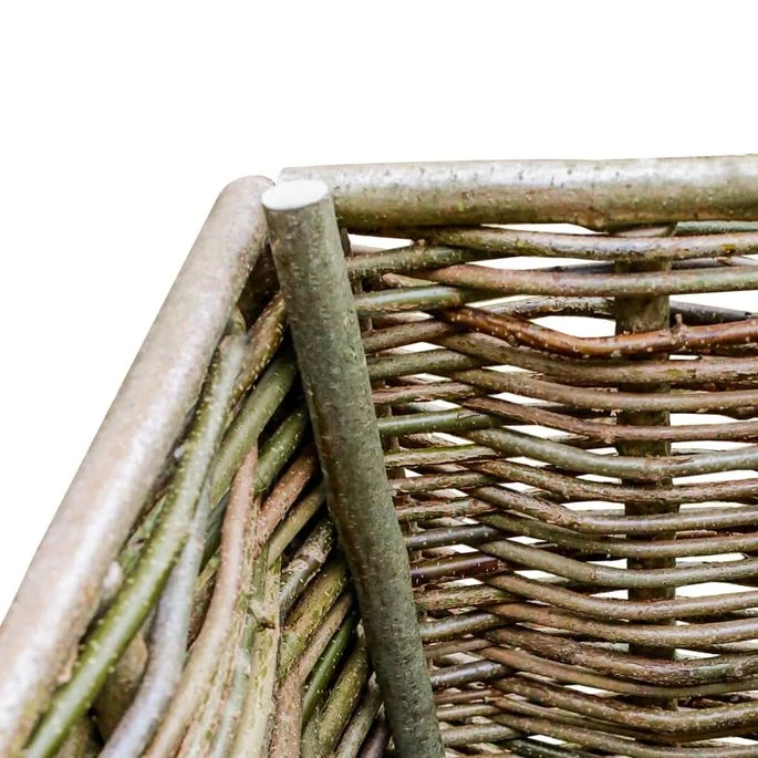 Lit Surélevé De Jardin 120x40x80 Cm Bois De Noisetier 5 Lit Surélevé De Jardin 120x40x80 Cm Bois De Noisetier – Image 3