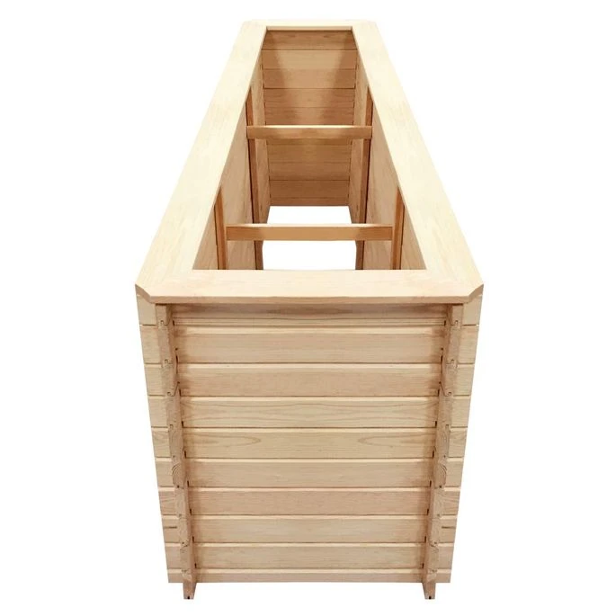 Lit Surélevé De Jardin 150x50x80 Cm Bois De Pin 19 Mm 5 Lit Surélevé De Jardin 150x50x80 Cm Bois De Pin 19 Mm – Image 3