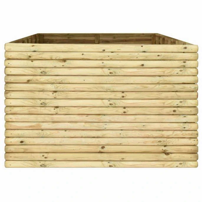 Lit Surélevé De Jardin 300x150x96 Cm Bois De Pin Imprégné 5 Lit Surélevé De Jardin 300x150x96 Cm Bois De Pin Imprégné – Image 3