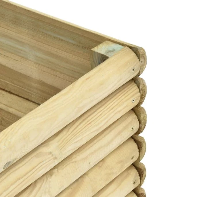 Lit Surélevé De Jardin 300x150x96 Cm Bois De Pin Imprégné 6 Lit Surélevé De Jardin 300x150x96 Cm Bois De Pin Imprégné – Image 4