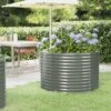 Lit Surélevé De Jardin Acier Enduit De Poudre 100x100x68cm Gris -Philips Boutique lit sureleve de jardin acier enduit de poudre 100x100x68cm gris 3666722898386 1482803