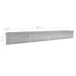 Lit Surélevé De Jardin Acier Galvanisé 600x80x77 Cm Gris -Philips Boutique lit sureleve de jardin acier galvanise 600x80x77 cm gris 3666722322898 982805
