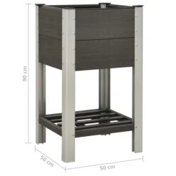 Lit Surélevé De Jardin Avec étagère 50x50x90 Cm WPC Gris 11 Lit Surélevé De Jardin Avec étagère 50x50x90 Cm WPC Gris -Philips Boutique lit sureleve de jardin avec etagere 50x50x90 cm wpc gris 3666722475549 721009
