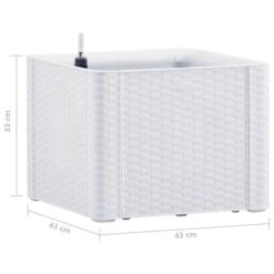 Lit Surélevé De Jardin Avec Système D'arrosage Blanc 43x43x33cm -Philips Boutique lit sureleve de jardin avec systeme d arrosage blanc 43x43x33cm 3666722353304 945861