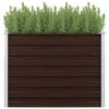 Lit Surélevé De Jardin Marron 100x40x77 Cm Acier Galvanisé -Philips Boutique lit sureleve de jardin marron 100x40x77 cm acier galvanise 3666722324915 980556