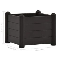 Lit Surélevé De Jardin PP Anthracite 43x43x35 Cm -Philips Boutique lit sureleve de jardin pp anthracite 43x43x35 cm 3666722353168 945978