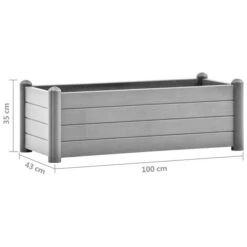 Lit Surélevé De Jardin PP Gris Pierre 100x43x35 Cm 13 Lit Surélevé De Jardin PP Gris Pierre 100x43x35 Cm -Philips Boutique lit sureleve de jardin pp gris pierre 100x43x35 cm 3666722160919 1239793