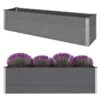 Lit Surélevé De Jardin WPC 195x50x54 Cm Gris 2 Lit Surélevé De Jardin WPC 195x50x54 Cm Gris -Philips Boutique lit sureleve de jardin wpc 195x50x54 cm gris 8718475568704 1362013