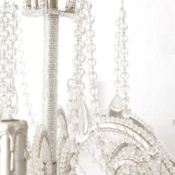 Lustre Baroque 8 Branches Argenté Tudy 7 Lustre Baroque 8 Branches Argenté Tudy -Philips Boutique lustre baroque 8 branches argente tudy 8430026917938 197653