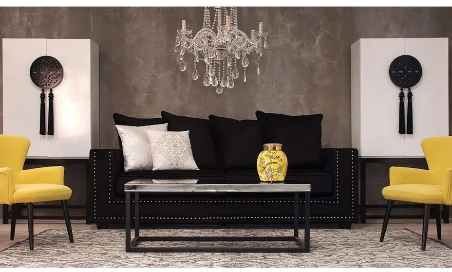 Lustre Baroque 8 Branches Argenté Tudy 6 Lustre Baroque 8 Branches Argenté Tudy – Image 4