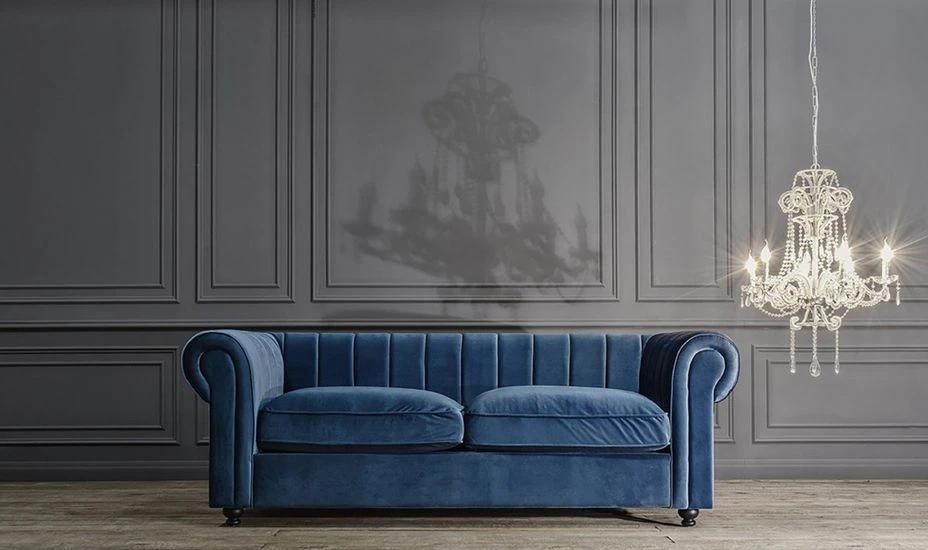 Lustre Baroque 8 Branches Doré Tudy 5 Lustre Baroque 8 Branches Doré Tudy – Image 3