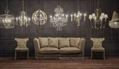 Lustre Baroque 8 Branches Doré Tudy 9 Lustre Baroque 8 Branches Doré Tudy -Philips Boutique lustre baroque 8 branches dore tudy 8430026917945 223038