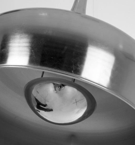 Lustre Moderne Métal Et Acier Argent Métallique Ilenia 4 Lustre Moderne Métal Et Acier Argent Métallique Ilenia – Image 2