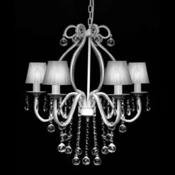 Lustre Néo Baroque Plafonnier 6 Feux 2300 Pampilles Cristal -Philips Boutique lustre neo baroque plafonnier 6 feux 2300 pampilles cristal 3666722530873 550510