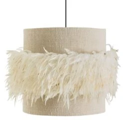 Lustre Provençal En Polyester Crème Ezra