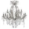 Lustre Verre Transparent Licia -Philips Boutique lustre verre transparent licia 5415203311276 360689