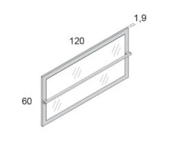 Miroir Avec Barre De Maintien En Hêtre Massif -Philips Boutique miroir avec barre de maintien en hetre massif 8435540603930 278634