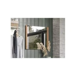 Miroir Avec Bords En Bois MDF Clair Maria -Philips Boutique miroir avec bords en bois mdf clair maria 4251585591698 1415967