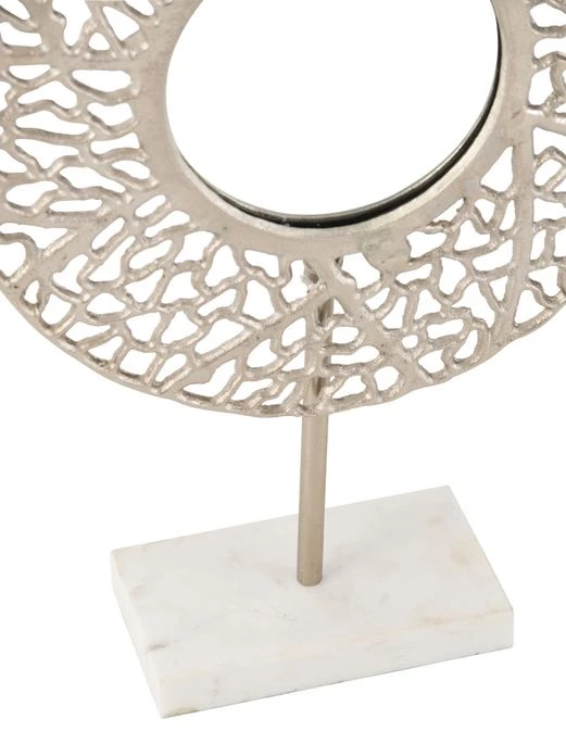 Miroir Corail Avec Base Marbre Champagne Souki L 36 Cm 5 Miroir Corail Avec Base Marbre Champagne Souki L 36 Cm – Image 3