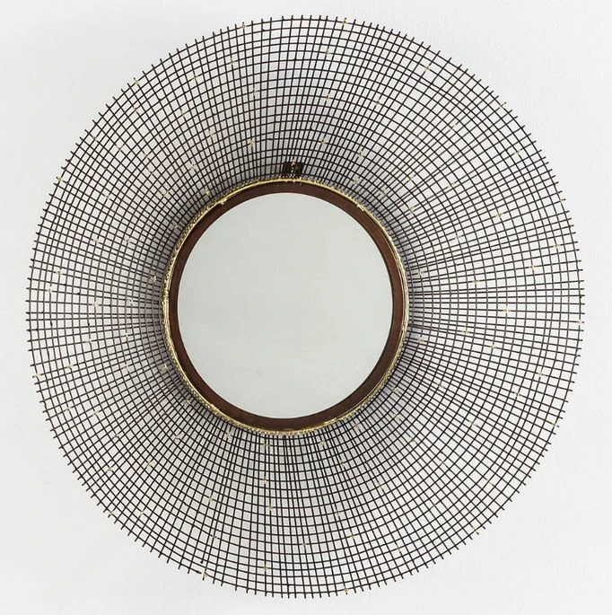 Miroir Mural Rond Métal Cuivré Rary 70 3 Miroir Mural Rond Métal Cuivré Rary 70