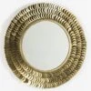 Miroir Mural Rond Métal Doré Et Verre Cailly -Philips Boutique miroir mural rond metal dore et verre cailly 8435471824411 322261