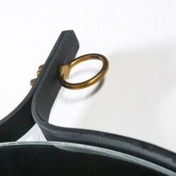 Miroir Mural Rond Métal Noir Booty -Philips Boutique miroir mural rond metal noir 8435471835097 395611