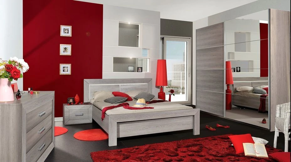 Miroir Rectangulaire Avec Horloge Bois De Chêne Grisé Lima 5 Miroir Rectangulaire Avec Horloge Bois De Chêne Grisé Lima – Image 3