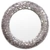 Miroir Rond Avec Cadre Décoratif Galet En Métal Clarisse -Philips Boutique miroir rond avec cadre decoratif galet en metal clarisse 3327480033746 243064
