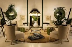 Miroir Sur Pieds Verre Et Métal Doré Kili -Philips Boutique miroir sur pieds verre et metal dore 8435471834885 567149