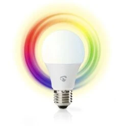 NEDIS Ampoule LED Intelligente WiFi - Pleine Couleur Et Blanc Chaud - E27 -Philips Boutique nedis ampoule led intelligente wifi pleine couleur et blanc chaud e27 5412810269921 485907