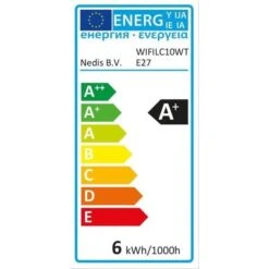 NEDIS Ampoule LED Intelligente WiFi - Pleine Couleur Et Blanc Chaud - E27 -Philips Boutique nedis ampoule led intelligente wifi pleine couleur et blanc chaud e27 5412810269921 485909