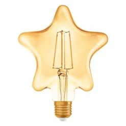 OSRAM Ampoule LED E27 étoile Vintage Edition 1906 - 4,5 W - Ambré