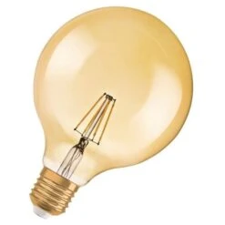 OSRAM Ampoule LED E27 Globe Vintage édition 1906 7 W équivalent A 51 W Blanc Chaud