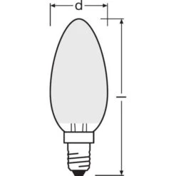 OSRAM Ampoule LED Flamme Verre Dépoli - 2,5 W = 25 W - E14 - Blanc Chaud -Philips Boutique osram ampoule led flamme verre depoli 2 5 w 25 w e14 blanc chaud 4058075436664 659551