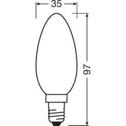 OSRAM Ampoule LED Flamme Verre Dépoli - 6,5 W = 60 W - E14 - Blanc Chaud -Philips Boutique osram ampoule led flamme verre depoli 6 5 w 60 w e14 blanc chaud 4058075435513 598308