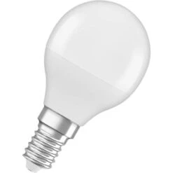 OSRAM Ampoule LED Sphérique Dépolie Avec Radiateur - 4W équivalent 40W E14 - Blanc Chaud -Philips Boutique osram ampoule led spherique depolie avec radiateur 4w equivalent 40w e14 blanc chaud 4058075431096 598031